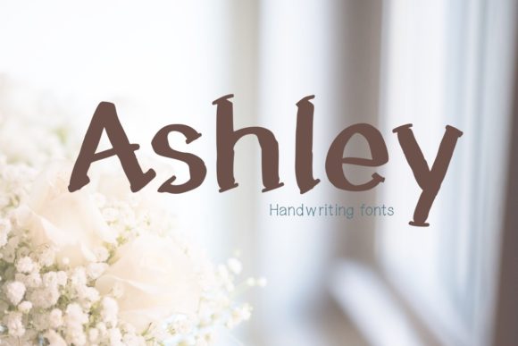 Ashley: The Cool Display Font for Scroll-Stopping Campaigns