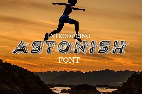 Astonish: The Sharp Display Font for Modern Editorial Design