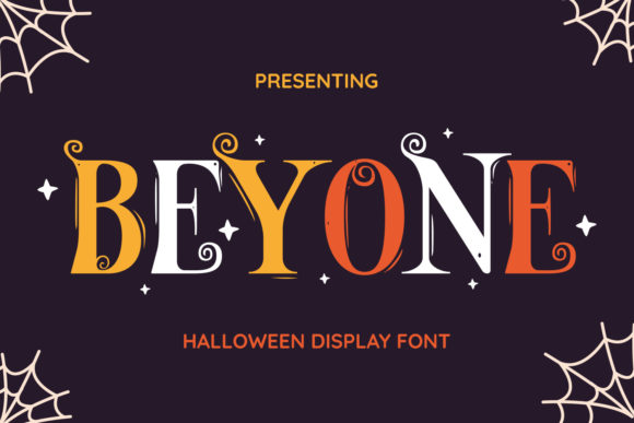 Beyone: A Spooky Display Font for Bold Branding