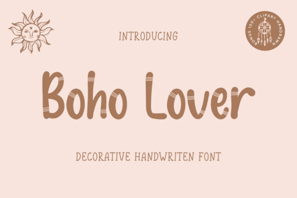 Boho Lover: A Premium Display Font for Creative Branding