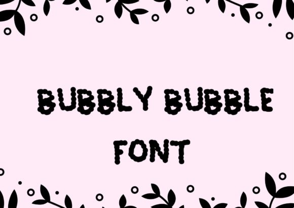 Bubbly Bubble: The Spooky Display Font for Bold Branding
