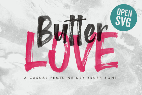 Butter Love: The Perfect Display Font for Small Business Branding