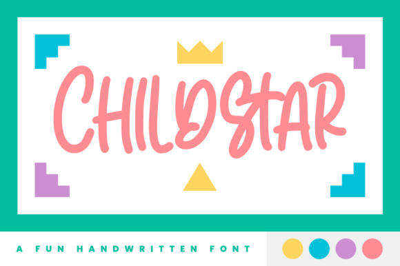 Childstar: The Quirky Display Font for Relaxed Editorial Design