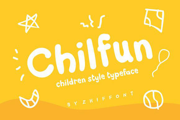 Chilfun: A Playful Display Typeface for Authentic Editorial Design