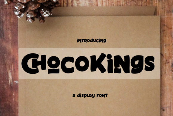 Chocokings: The Playful Display Font for Memorable Branding