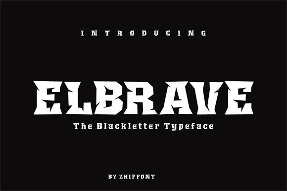 Elbrave: The Bold Display Font for High-Impact Campaigns