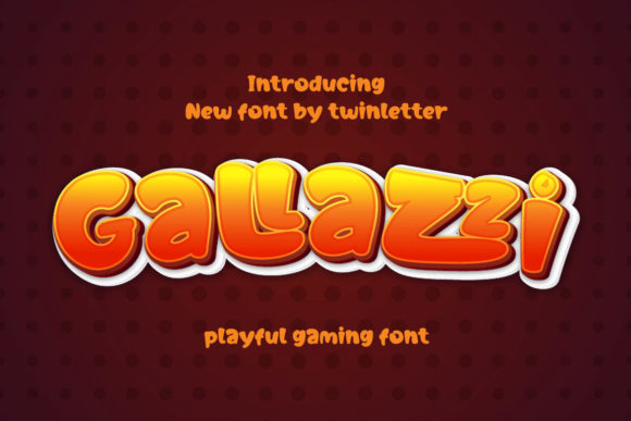 Gallazzi: A Playful Display Typeface for Editorial Projects