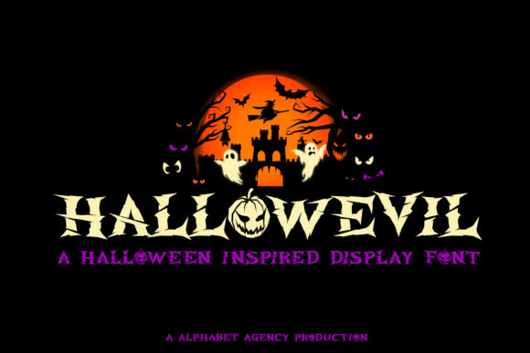 Hallowevil: The Spooky Display Font for Bold Branding