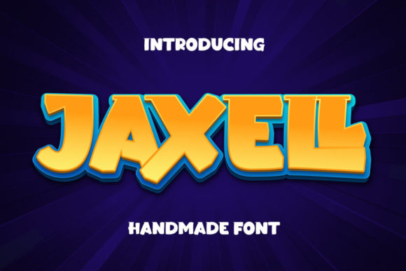 Jaxell: The Perfect Display Font for Playful Brand Identity