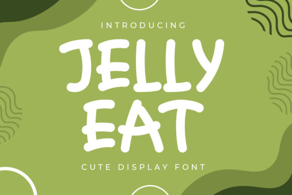 Jelly Eat: The Paint Brushed Display Font for Elevated Branding