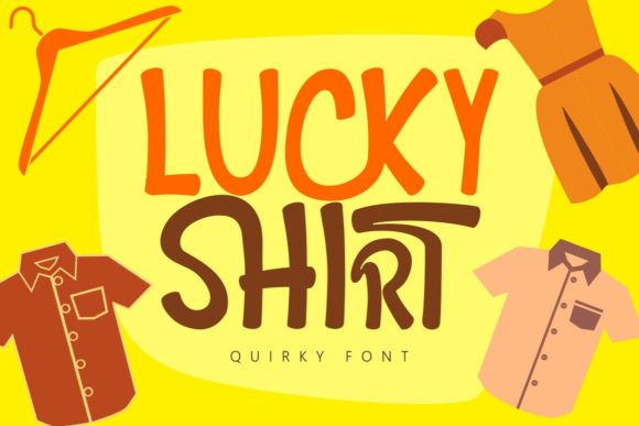 Lucky Shirt: The Urban Display Typeface for Modern Web Design