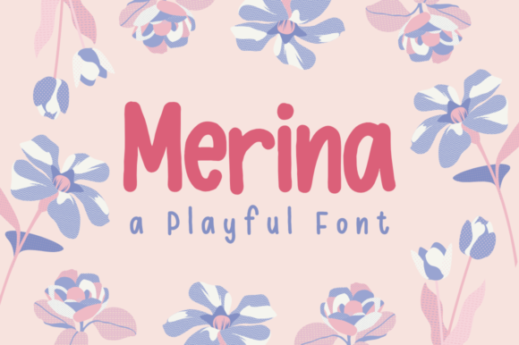 Merina: The Playful Display Typeface for Vibrant Campaigns