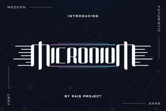Micronium: The Modern Display Font for Tech and Business Branding