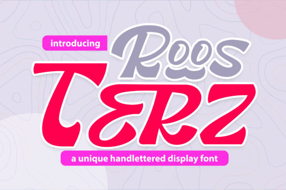 Roosterz: A Retro Display Typeface for Bold Editorial Headlines