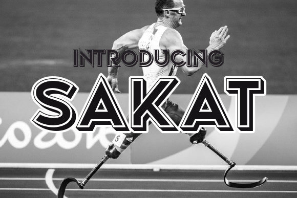 Sakat: The Bold Display Font for High-Impact Design