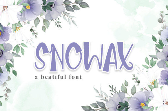 Snowax: The Whimsical Display Font for Memorable Branding