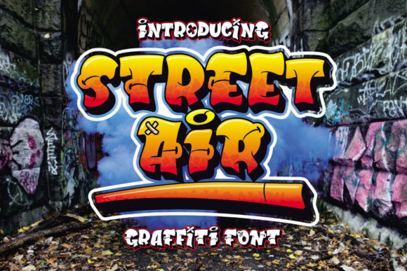 Street Air: The Playful Display Font for Creative Makers