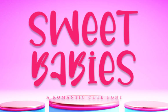 Sweet Babies: A Timeless Display Font for Editorial Design