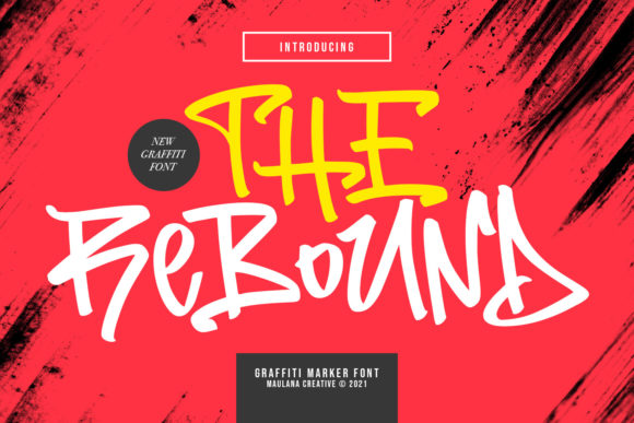 The Rebound: A Dynamic Display Font for Bold Branding