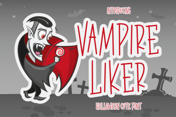 Vampire Liker: A Creepy Display Font for Bold Editorial Design