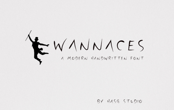 Wannaces: A Quirky Display Font for Relaxed Editorial Design