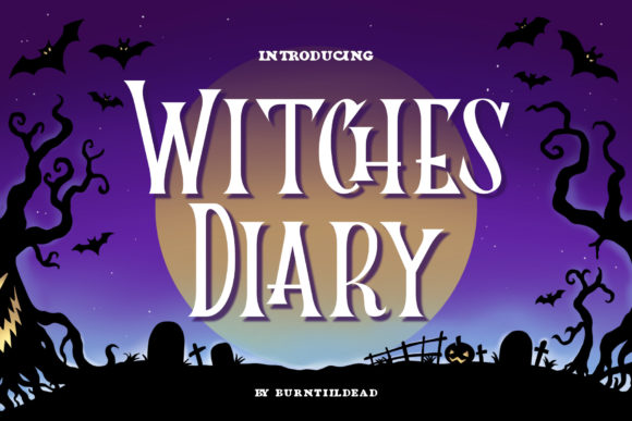 Witches Diary: A Magical Display Font for Digital Branding